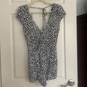 Cheetah Romper
